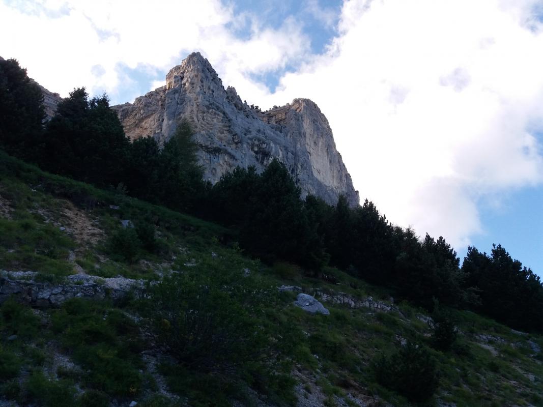Face est de la Dent de Crolles