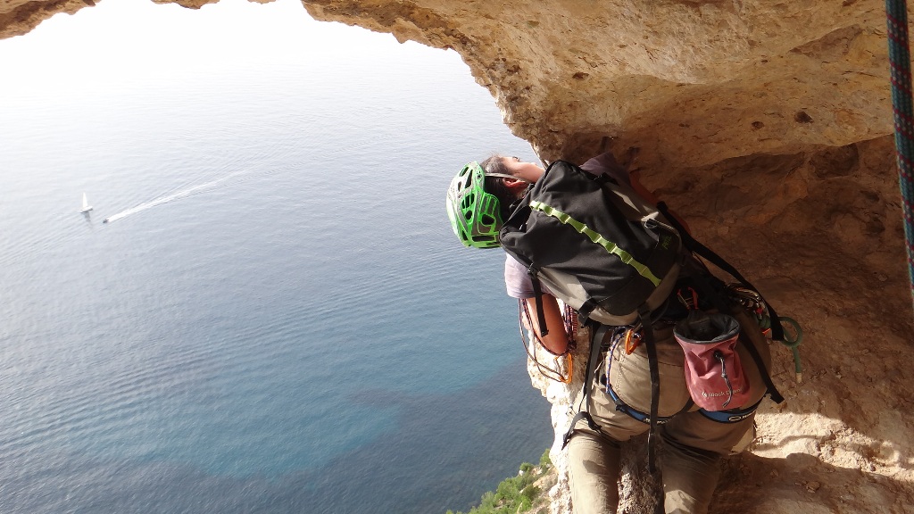 Sortie de la grotte