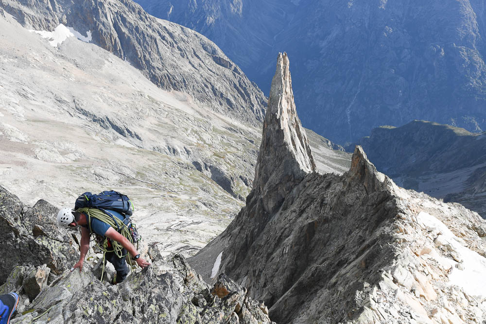 Dans la descente
