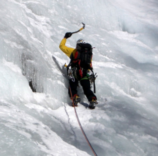 cascade de glace