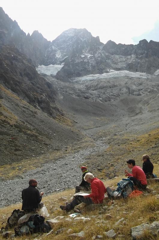 Pique nique dans le vallon de la Mariande