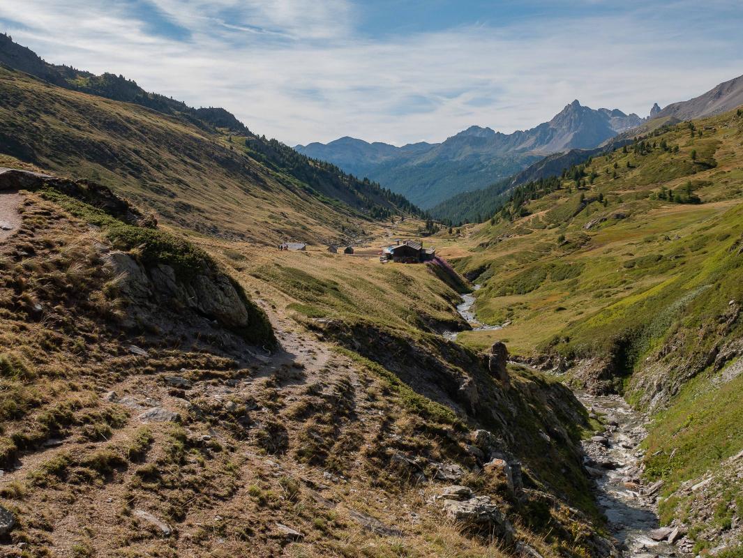 arrivée au refuge des Drayères