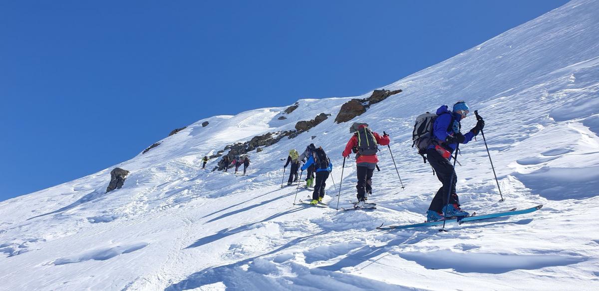 Second verrou : neige dure voire gelée.