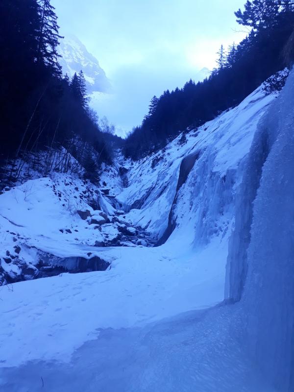 au pied du Torrent de Malsanne