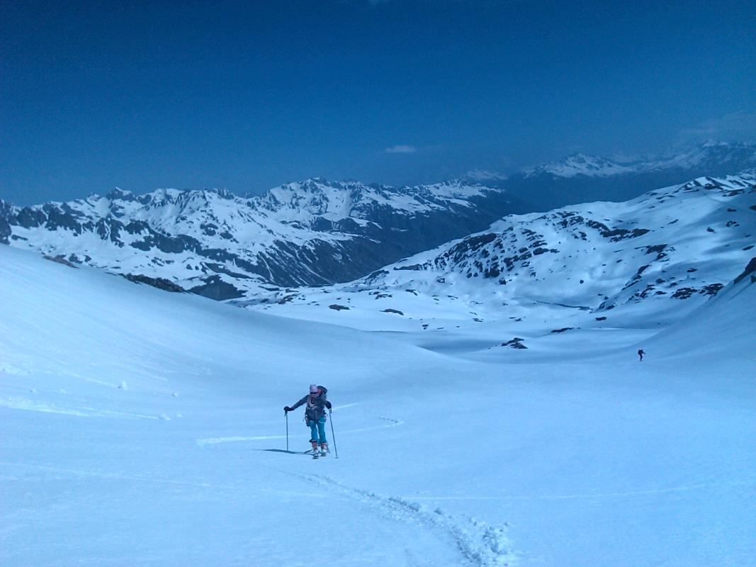 Annick dans le vallon