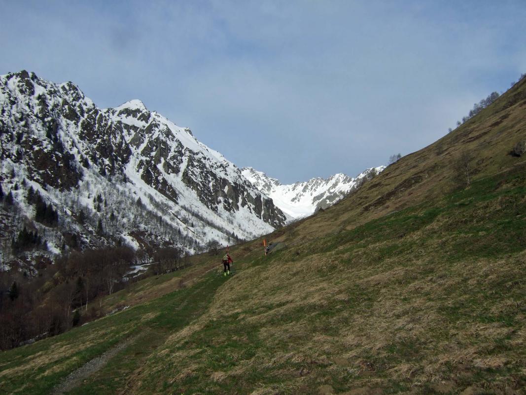 Le vallon du Tepey... sans neige !