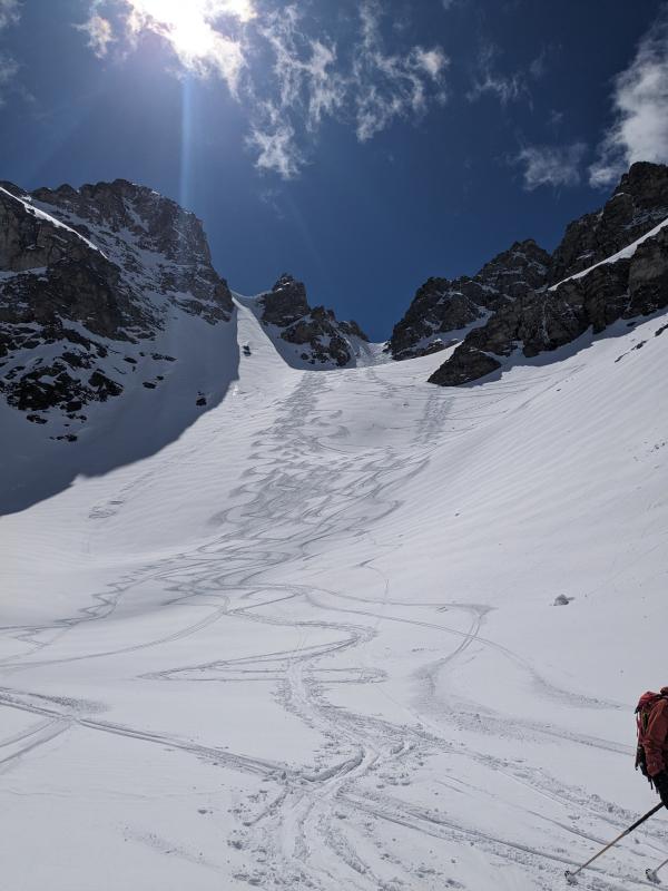 Poudreuse sous le grand Cordonnier!