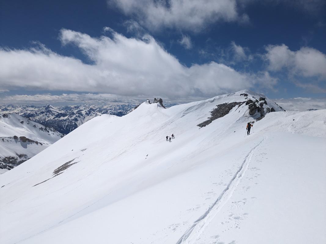 Pointe Sommeiller versant Italien