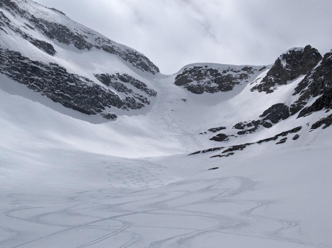 Descente du glacier d'Ambin, à couper le souffle!