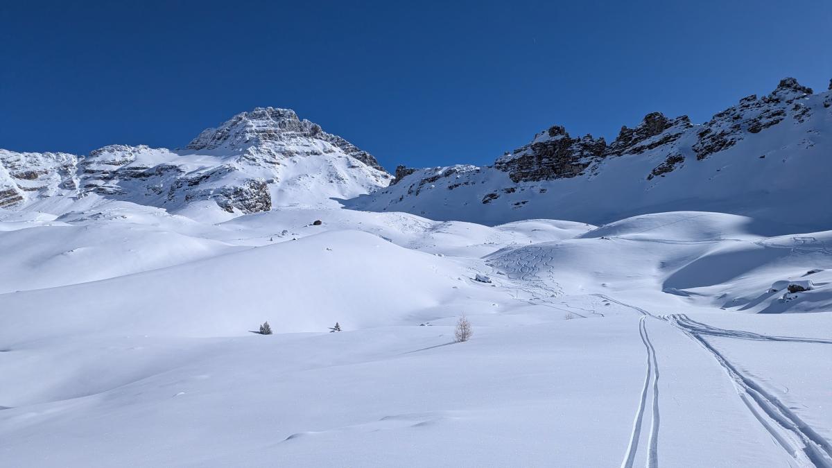 Dans la descente