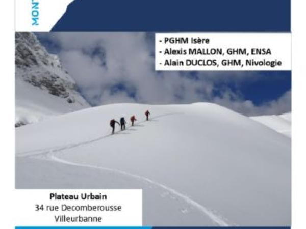 Conférence-débat Sécurité en montagne Villerbanne