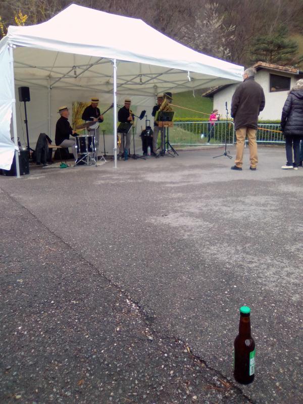 Détente à l'arrivée avec boisson de récup offerte par l'organisation !